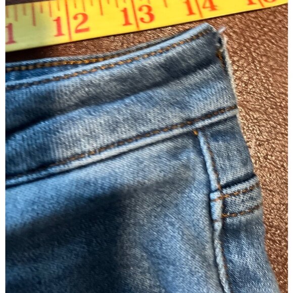 Risen Distressed Ripped Boyfriend Denim Jeans Distressed Los Angeles - Picture 7 of 8